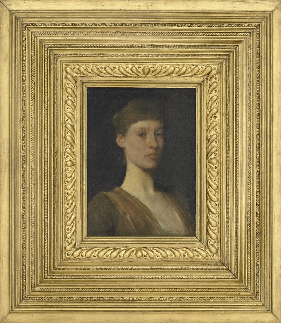 Portræt af en ung pige, 1888 af Thomas Wilmer Dewing