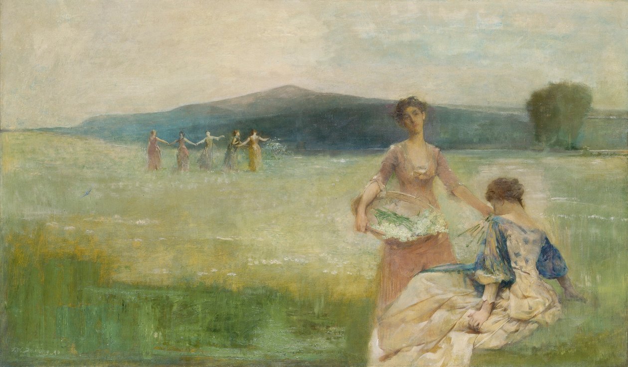 Forår af Thomas Wilmer Dewing