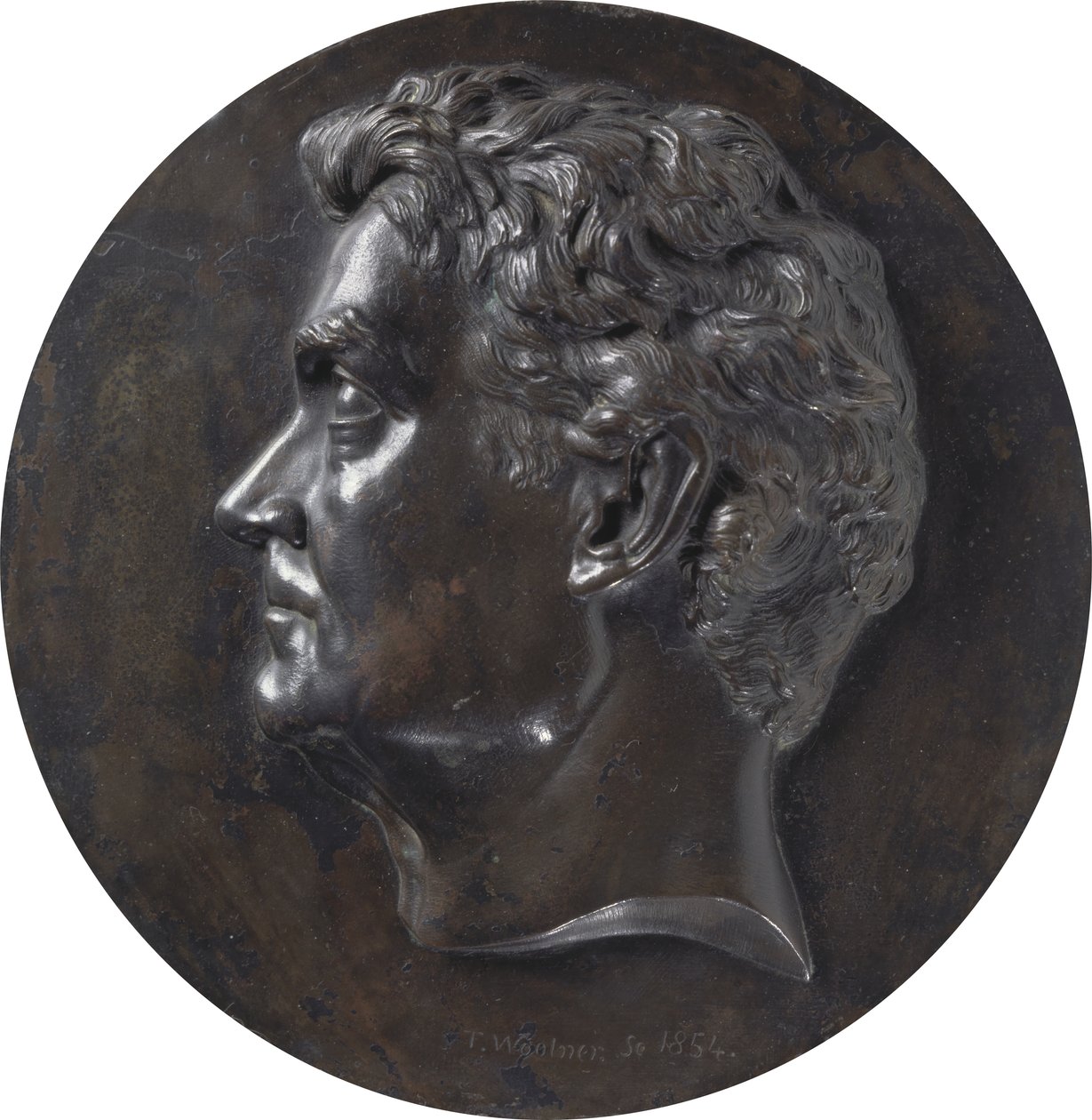William Charles Wentworth (1790-1872) 1854 (bronze) af Thomas Woolner
