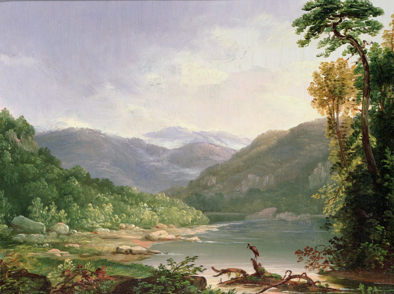 Kentucky River, nær Dic River af Thomas Worthington Whittredge
