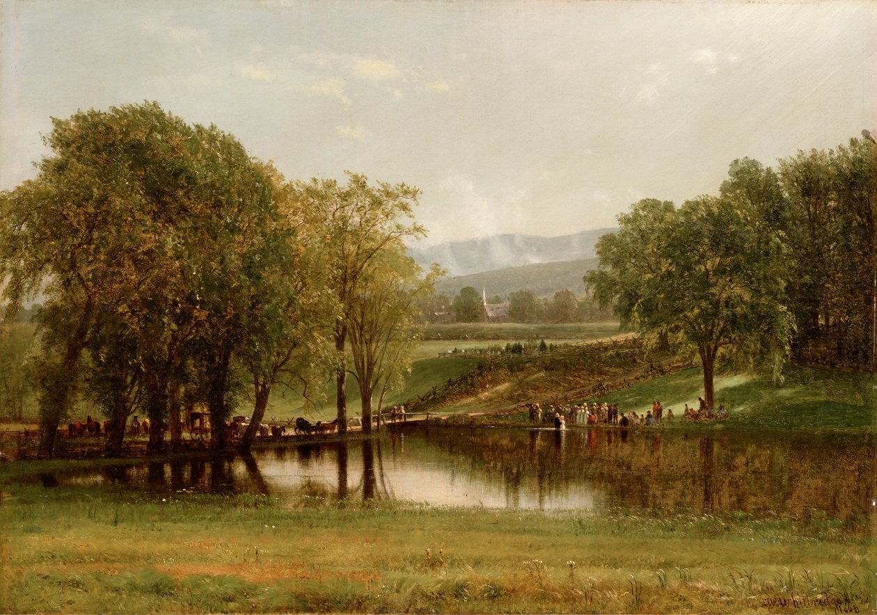 Dåben af Thomas Worthington Whittredge