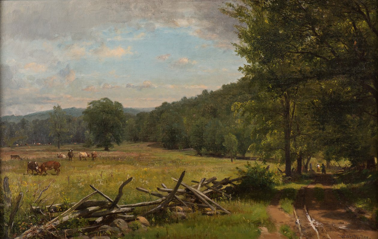 Engen, ca. 1870 af Thomas Worthington Whittredge