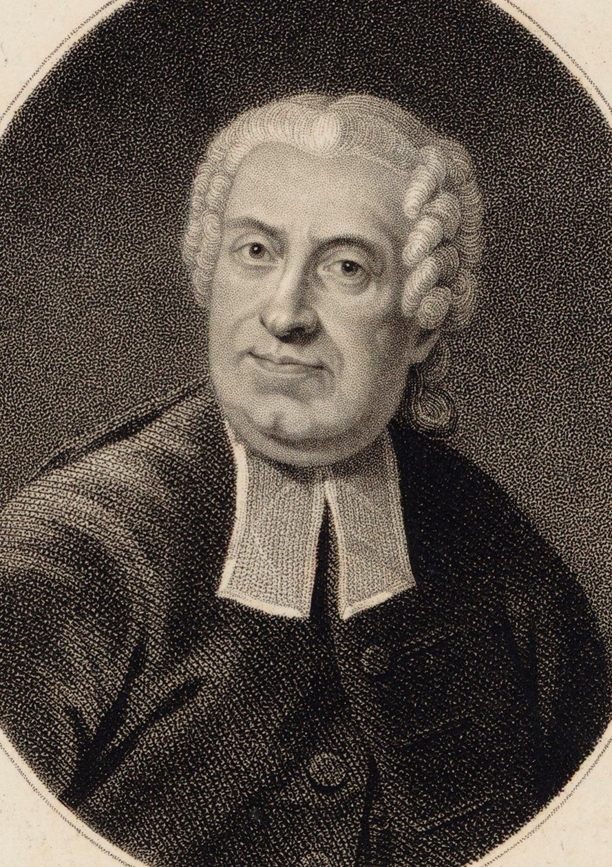 Portræt af digteren og librettisten Pietro Metastasio 1698-1782. af Thomas Wright