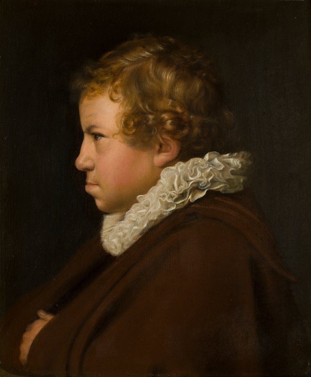 Portræt af en dreng, der siges at være Hugo Grotius, ca. 1616-67 (olie på panel) af Thomas de (attr.to) Keyser