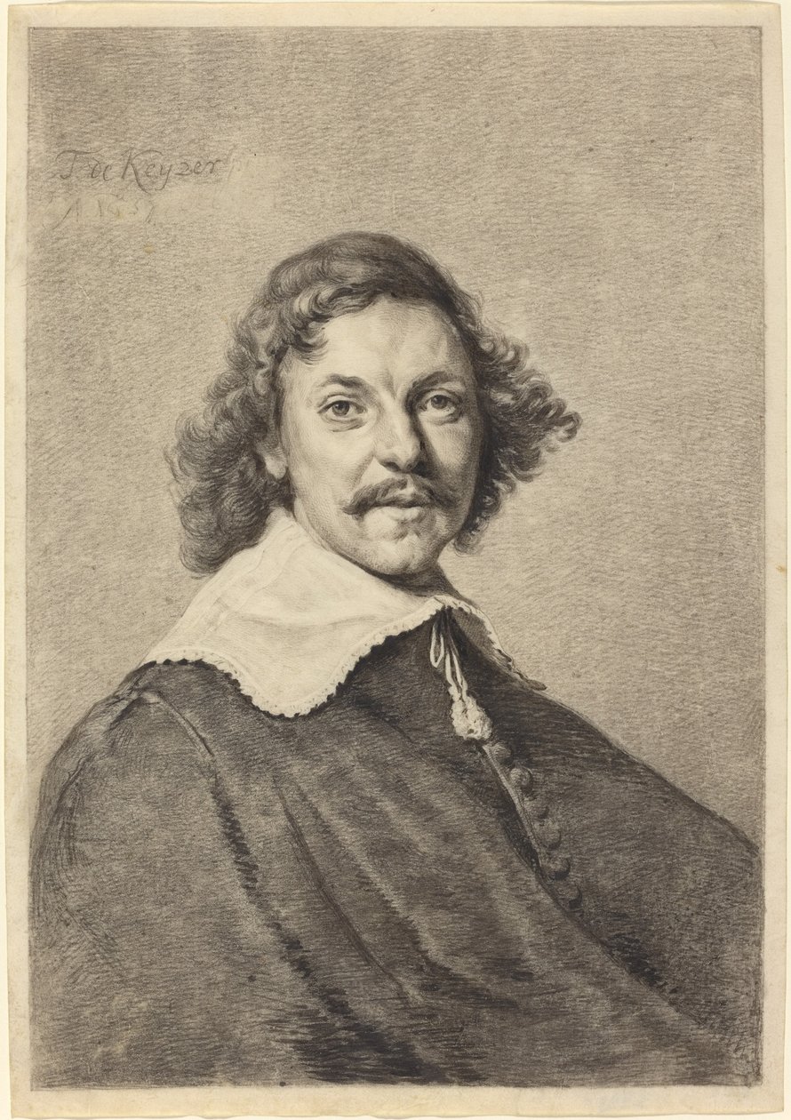 Portræt af en mand af Thomas de Keyser
