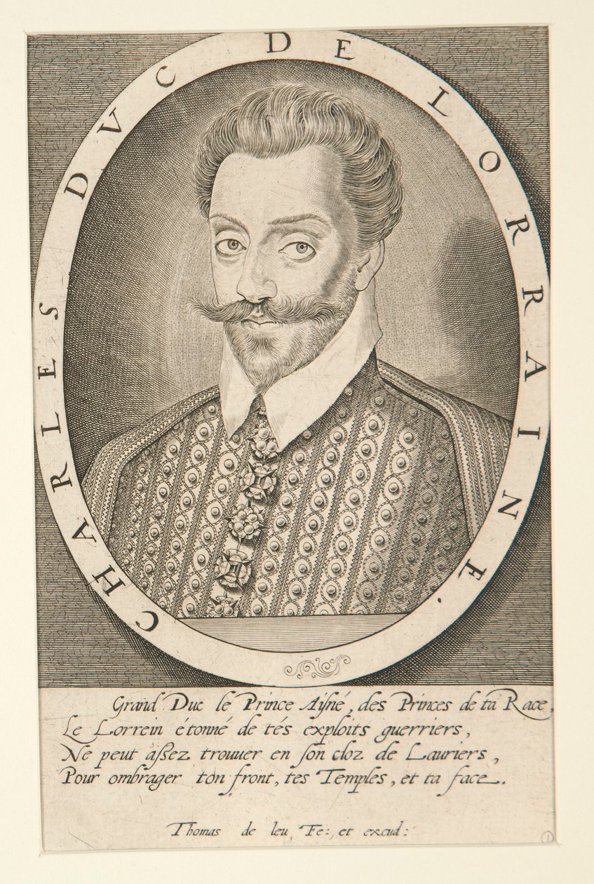 Charles, hertug af Lorraine af Thomas de Leu