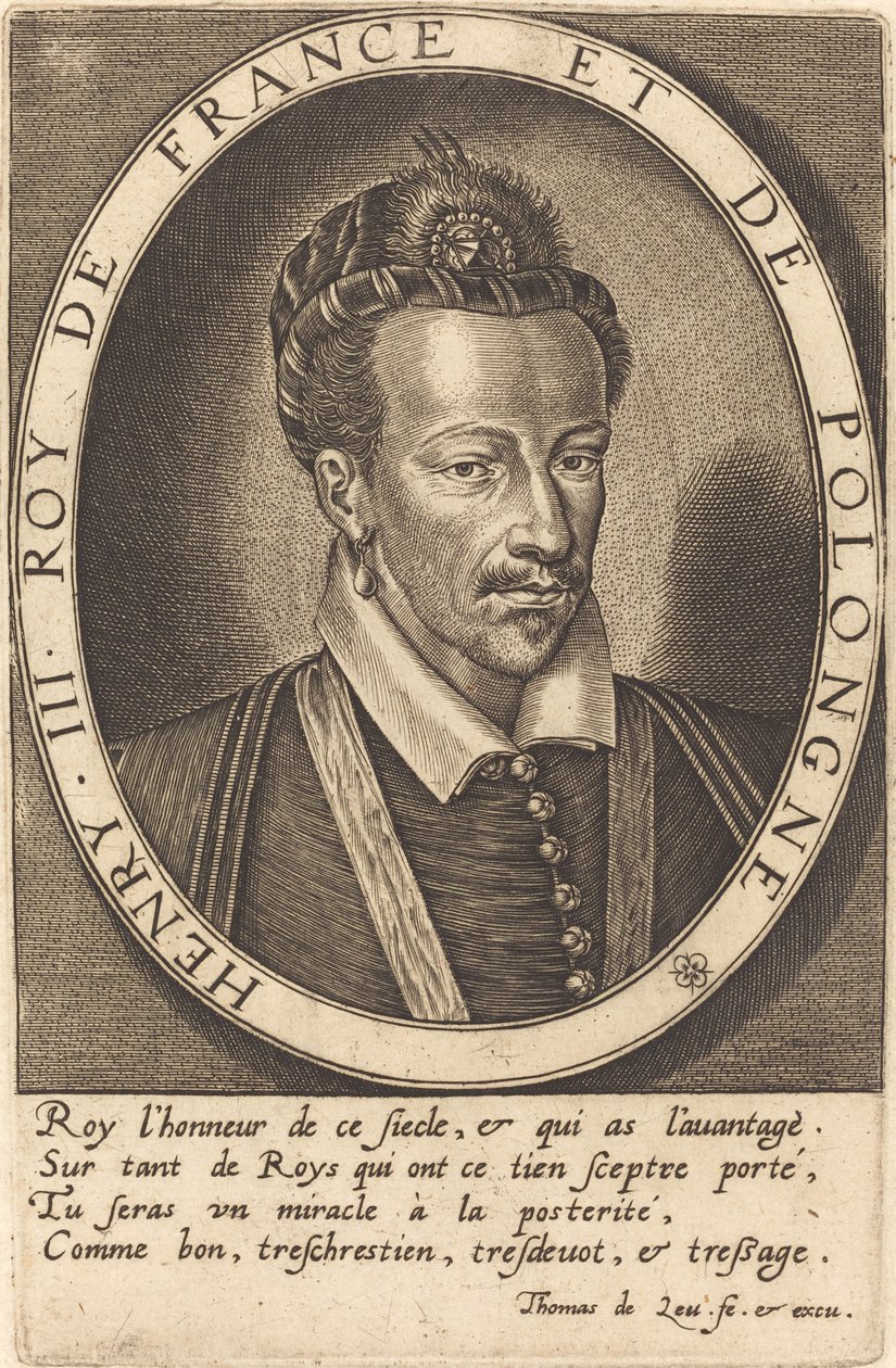 Henri III, konge af Frankrig af Thomas de Leu