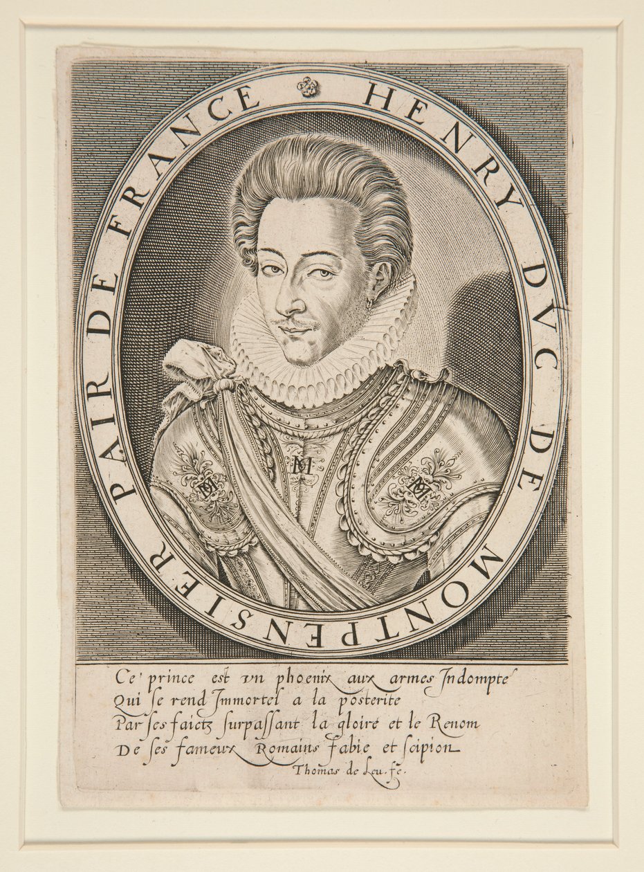 Henri de Bourbon, hertug af Montpensier af Thomas de Leu