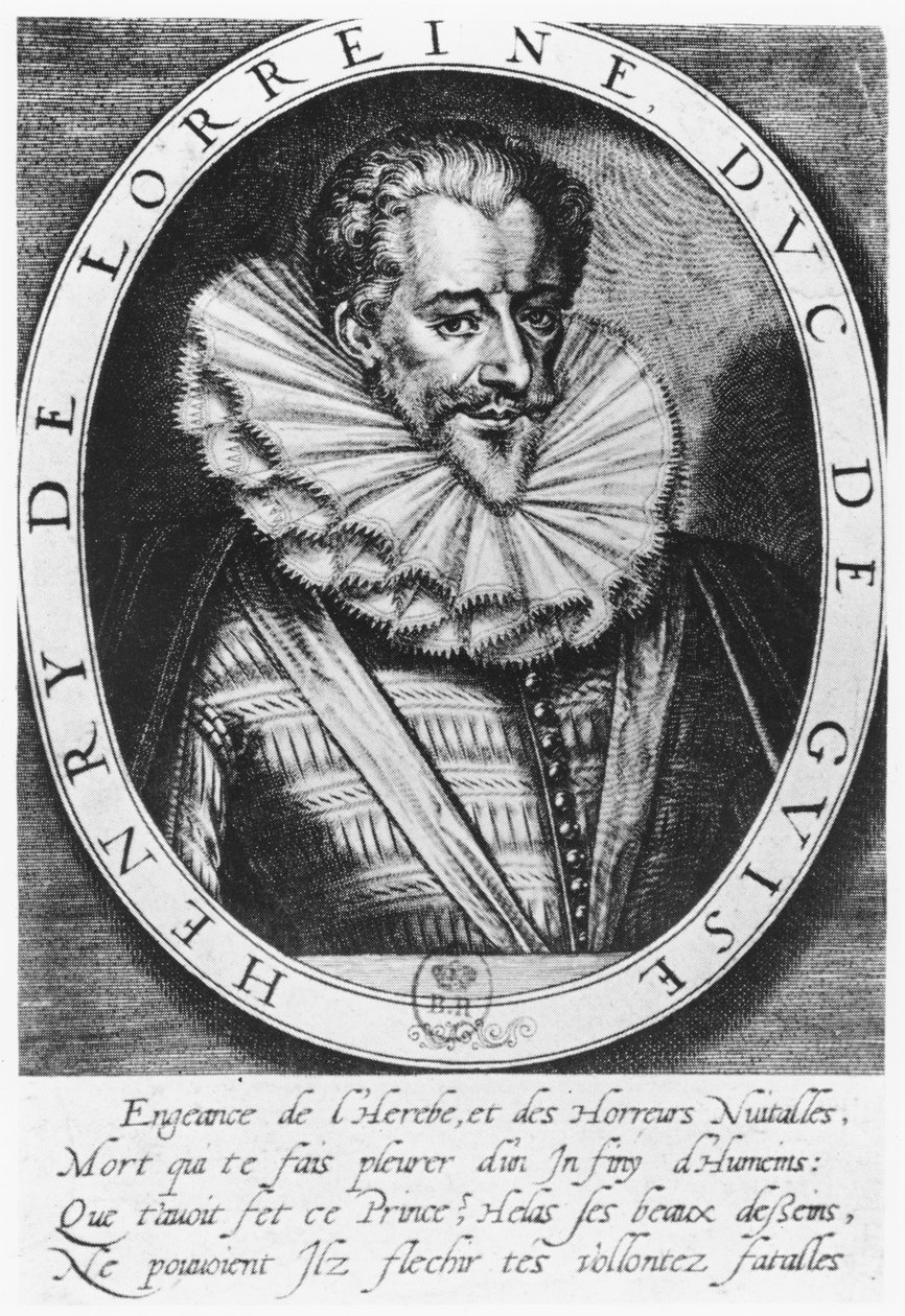 Henri de Lorraine, hertug af Guise af Thomas de Leu