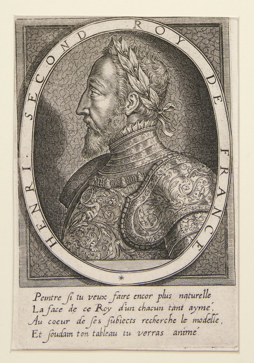 Henrik II, konge af Frankrig af Thomas de Leu