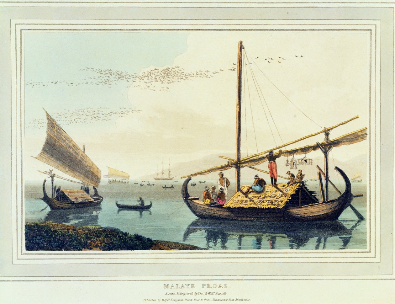 Malaye Proas, plade 17 fra 