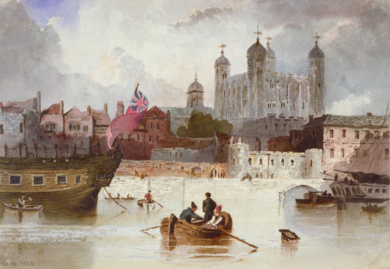 Tower of London, c1800 af Thompson