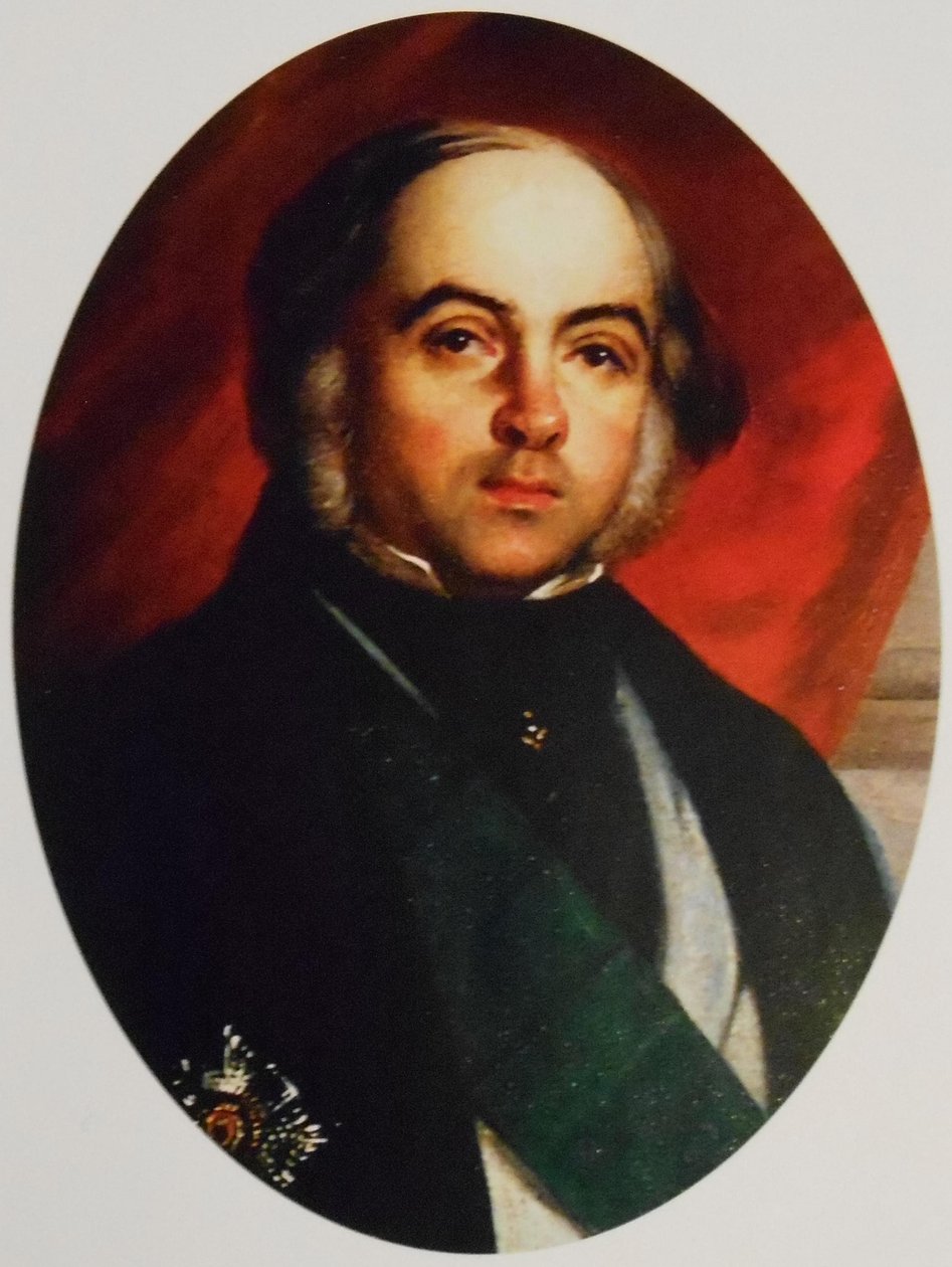 Portræt af James Bruce, Lord Elgin af Théophile Hamel