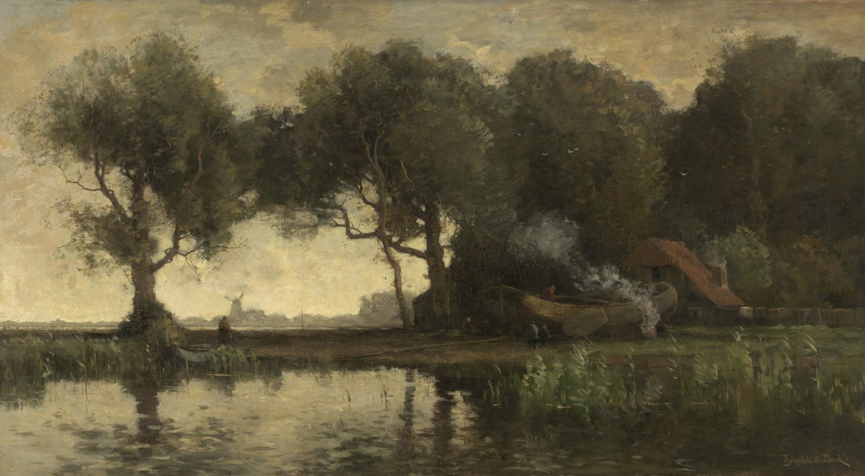 skibsværft af Théophile de Bock  