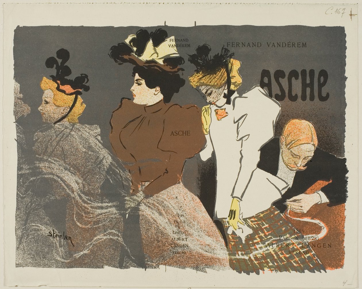 Aske af Théophile Alexandre Pierre Steinlen
