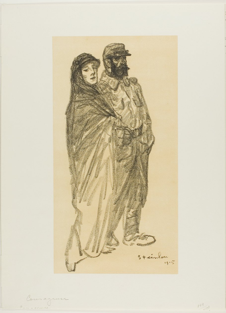 Modig af Théophile Alexandre Pierre Steinlen