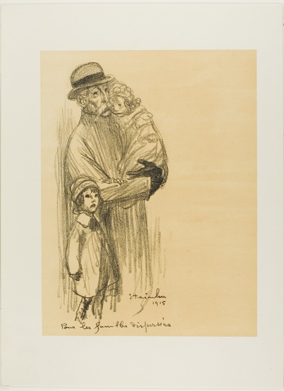 For familier, der er adskilt af Théophile Alexandre Pierre Steinlen
