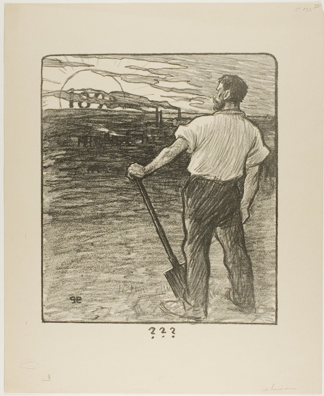 Godt nytår af Théophile Alexandre Pierre Steinlen