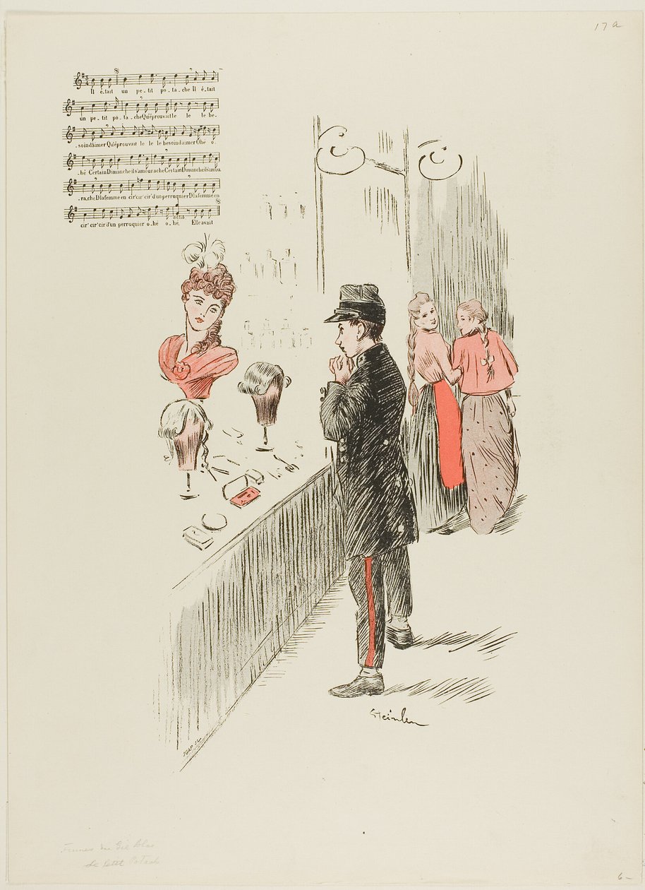 Le Petit Potach af Théophile Alexandre Pierre Steinlen