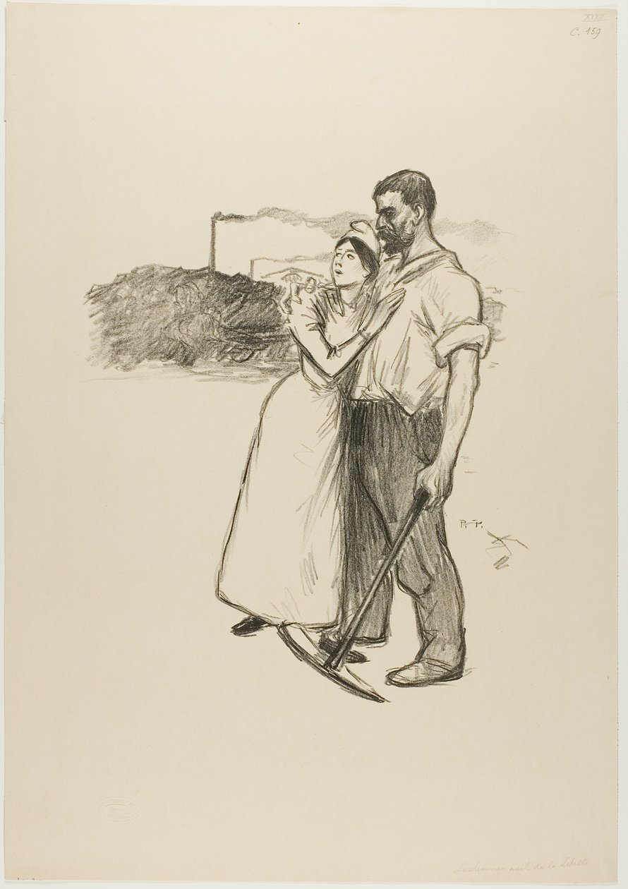 Frihedens sidste tilflugtssted af Théophile Alexandre Pierre Steinlen