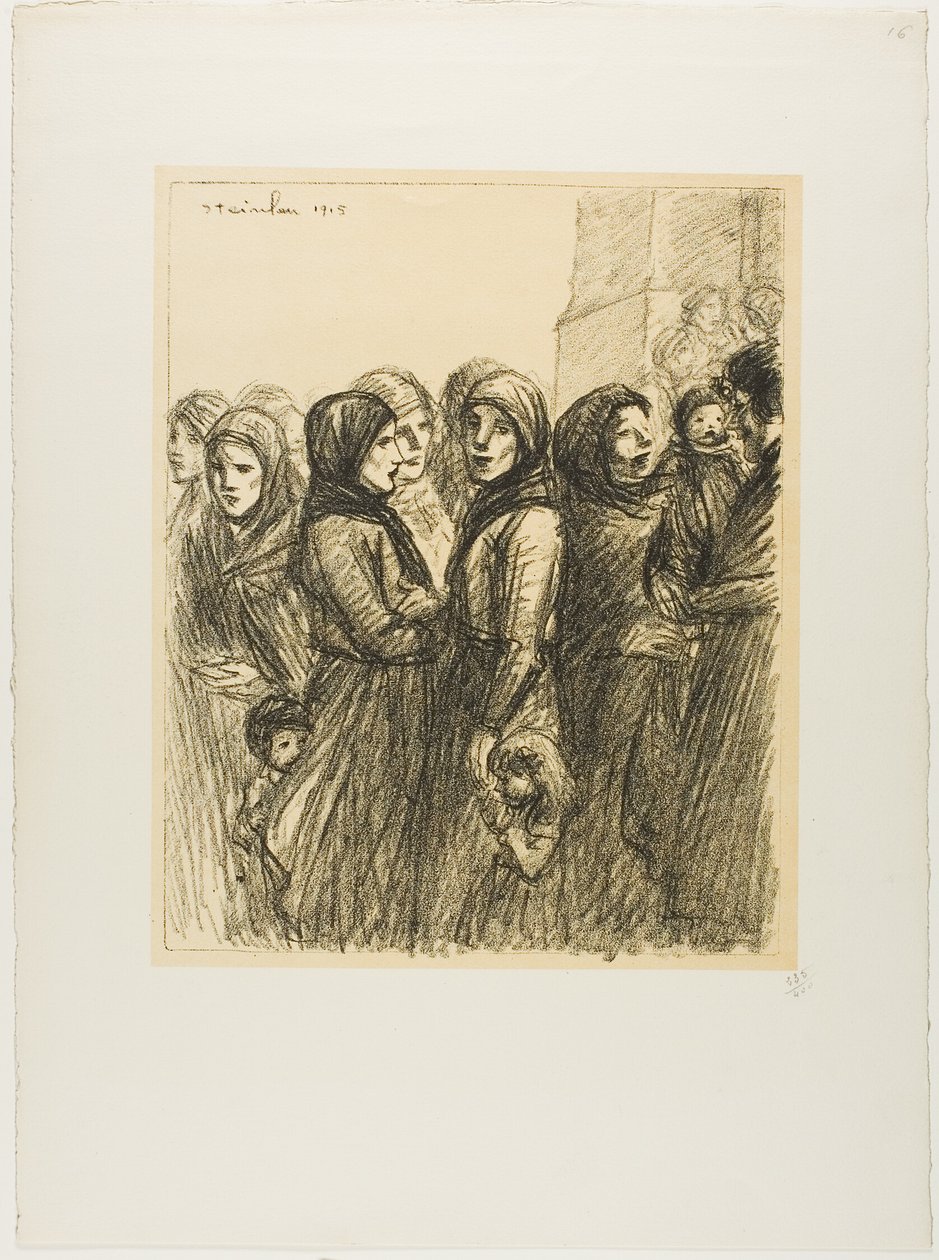 Militær tildeling af Théophile Alexandre Pierre Steinlen