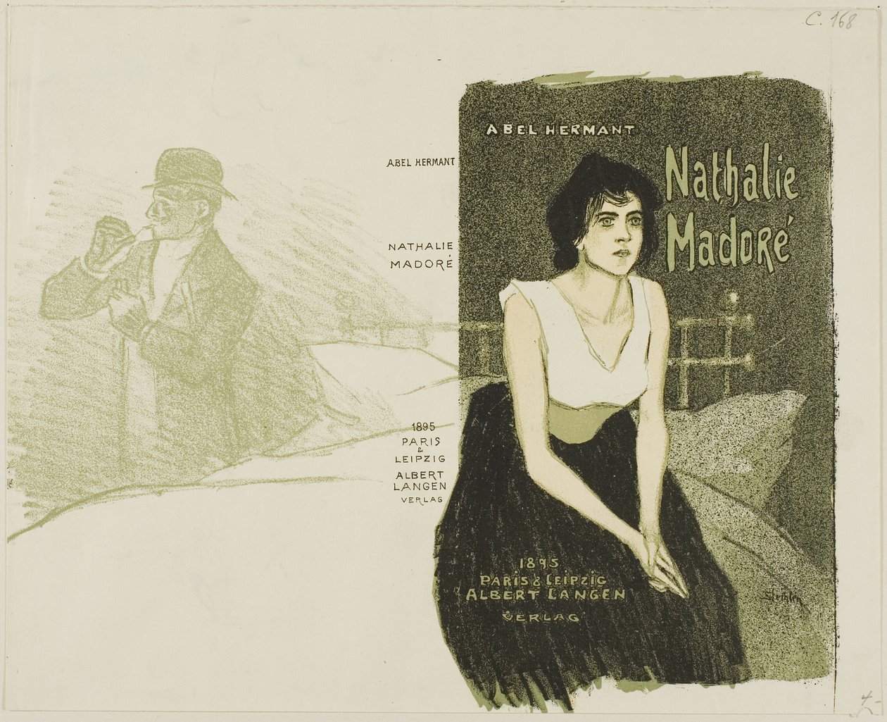 Nathalie Madoré af Théophile Alexandre Pierre Steinlen
