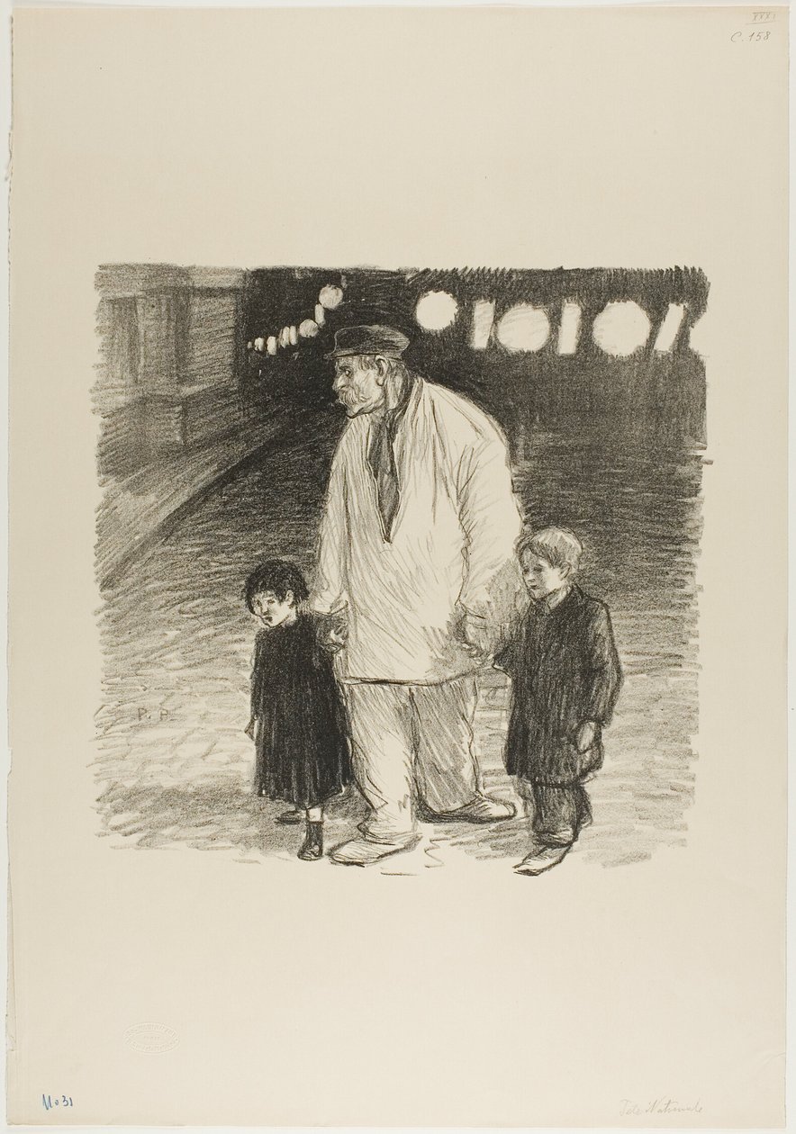 National helligdag af Théophile Alexandre Pierre Steinlen