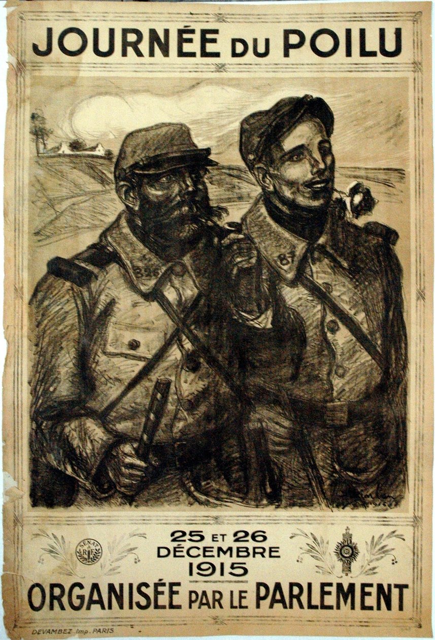Doughboyens dag af Théophile Alexandre Pierre Steinlen