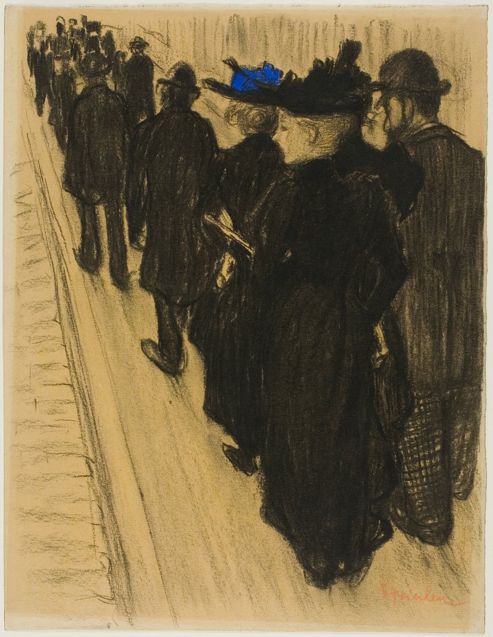 Entouragen af Théophile Alexandre Pierre Steinlen