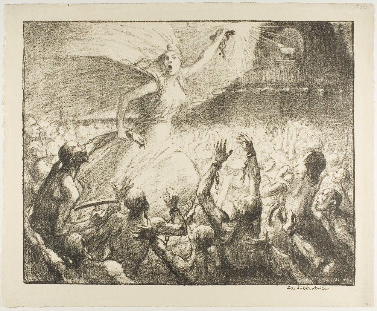 Befrieren af Théophile Alexandre Pierre Steinlen