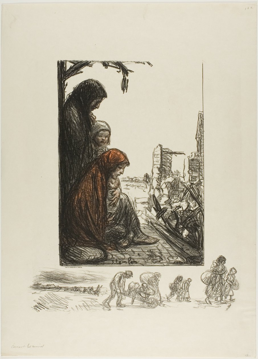 Den sociale pligt af Théophile Alexandre Pierre Steinlen