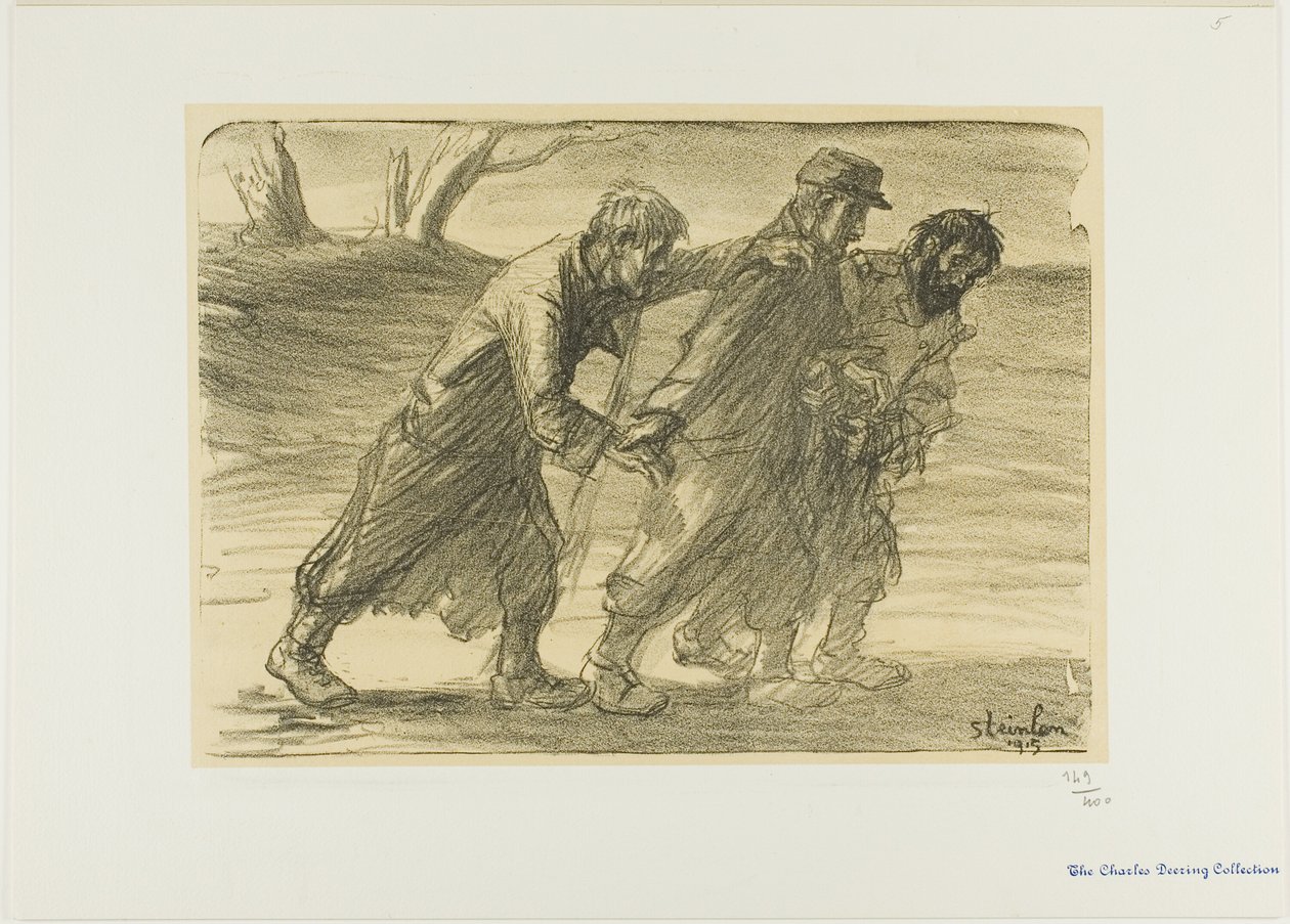 Tre kammerater af Théophile Alexandre Pierre Steinlen