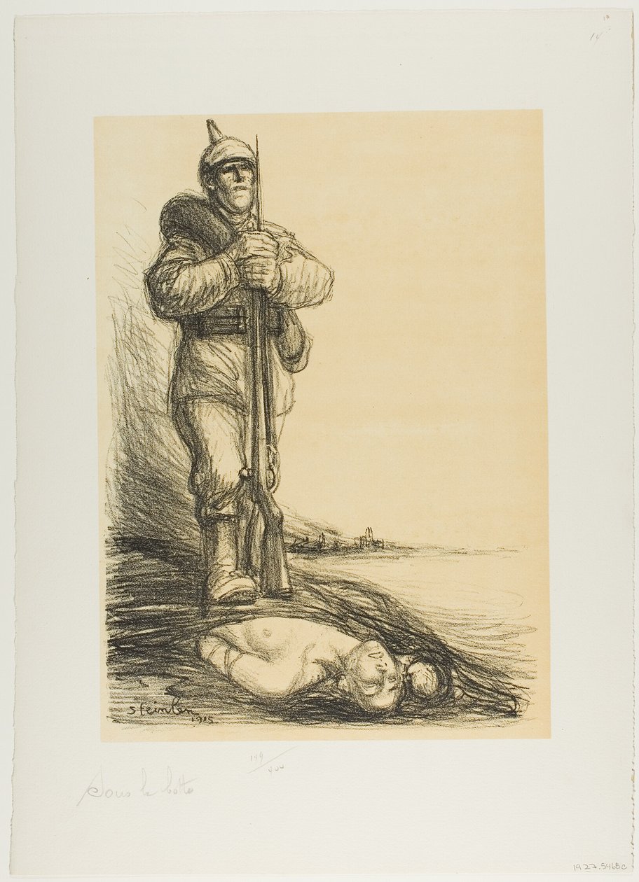 Under støvlen af Théophile Alexandre Pierre Steinlen