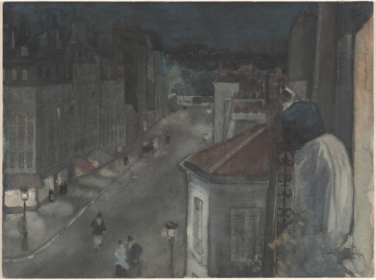 Fra sjette sal af Théophile Alexandre Steinlen