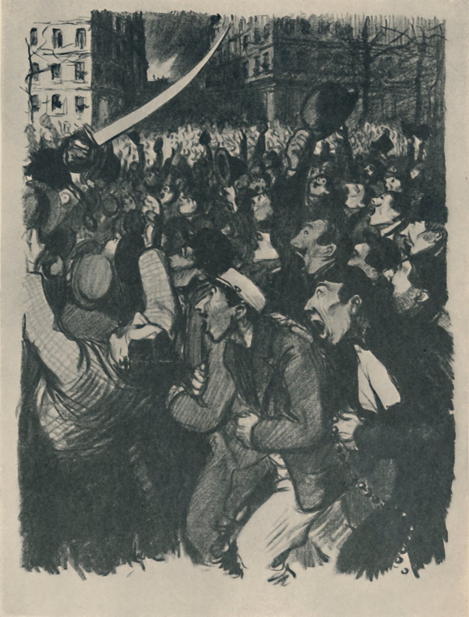 Fårene fra Boisdeffre, c1898, 1919 af Théophile Alexandre Steinlen
