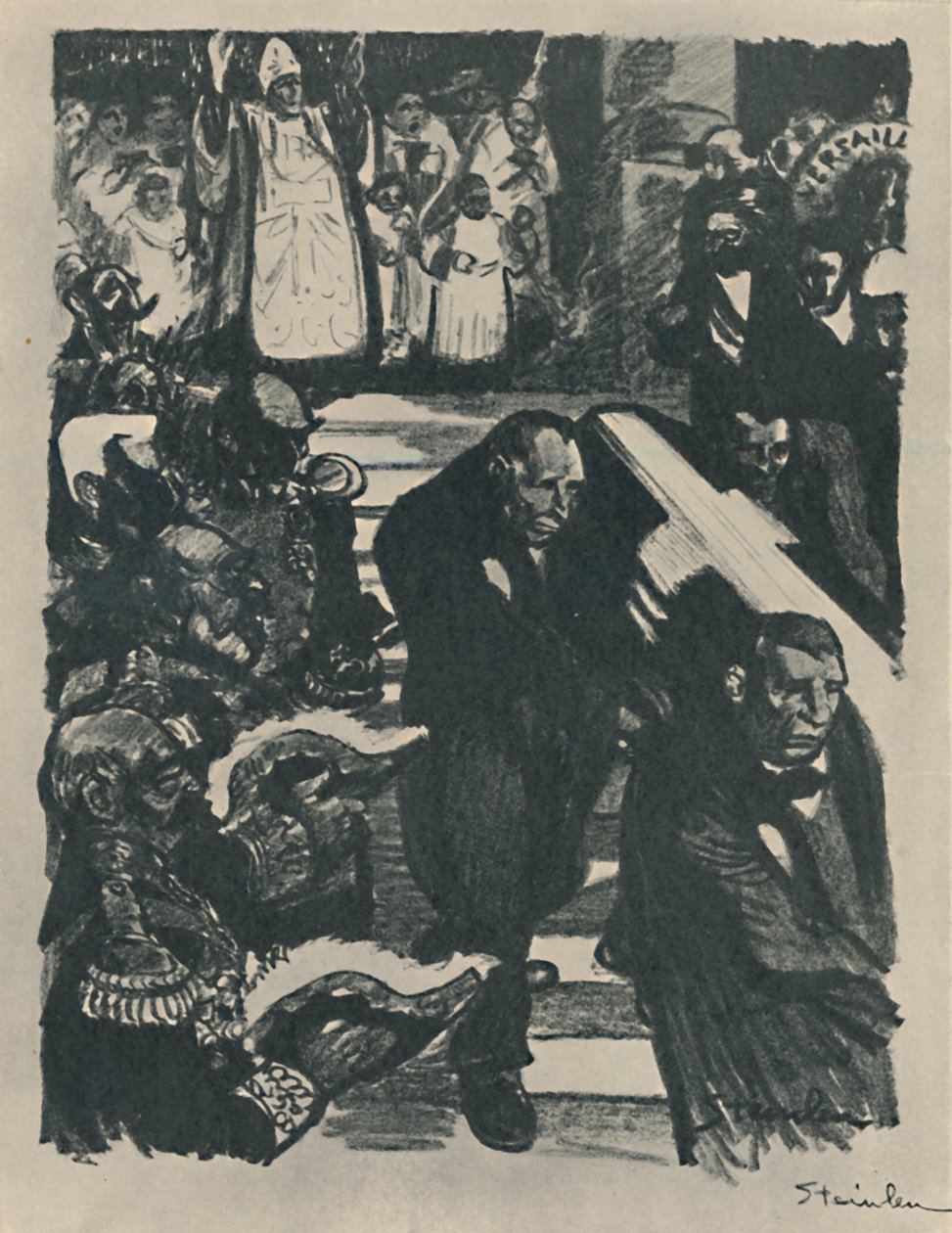 Rochefort dør, 1898, 1919 af Théophile Alexandre Steinlen