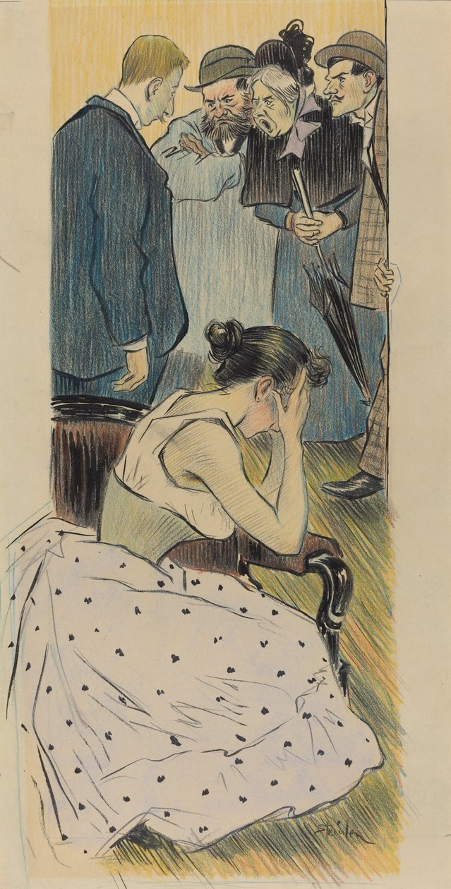 Hans familie (sang) af Théophile Alexandre Steinlen
