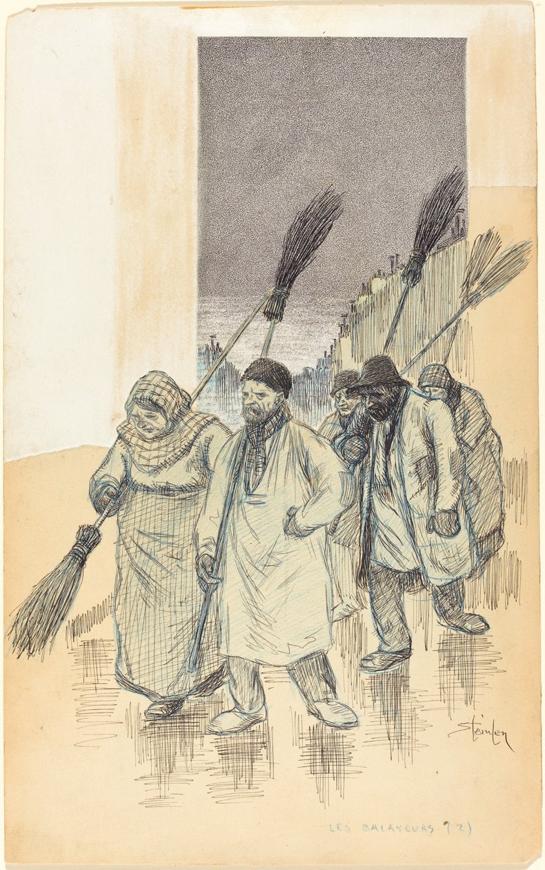 Fejemaskiner af Théophile Alexandre Steinlen