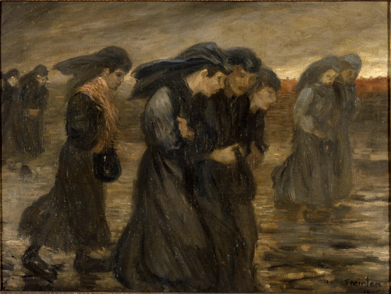 Arbejdernes tilbagevenden Arbejdernes tilbagevenden, 1903. af Théophile Alexandre Steinlen