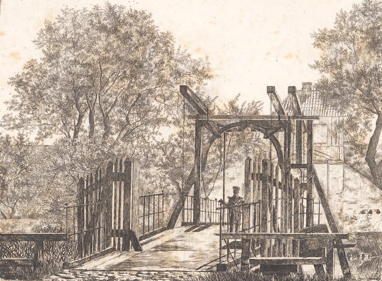 Broparti fra Kastellet af Thorald Læssøe