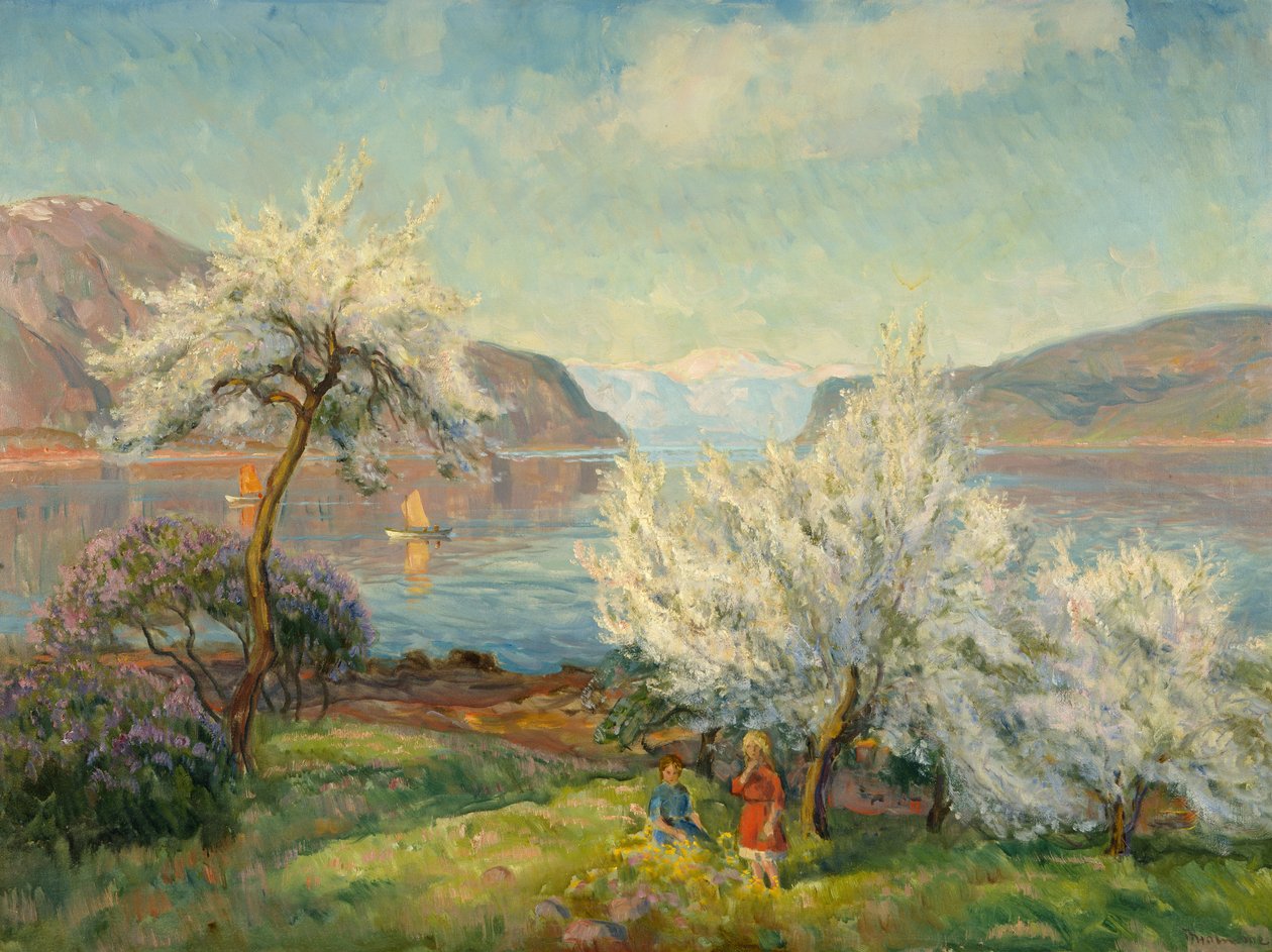 Forår af Thorolf Holmboe