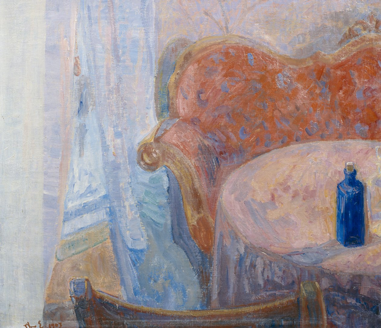 Blå karaffel af Thorvald Erichsen