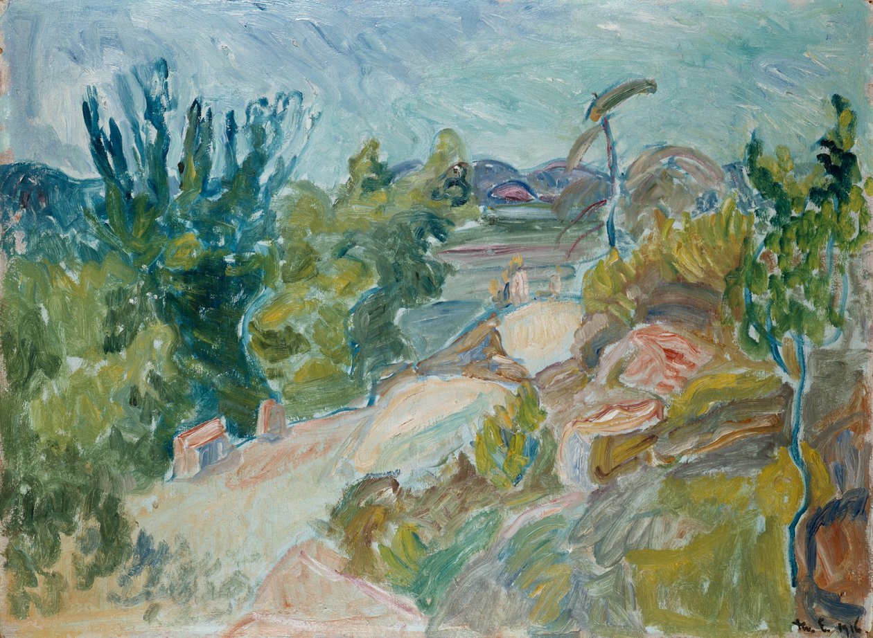 Vejen (maleri) af Thorvald Erichsen