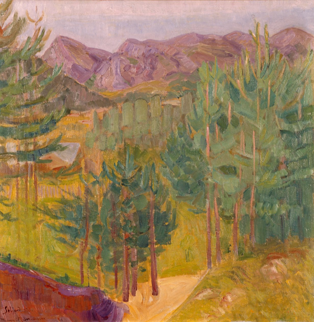 Uden titel (maleri) af Thorvald Erichsen