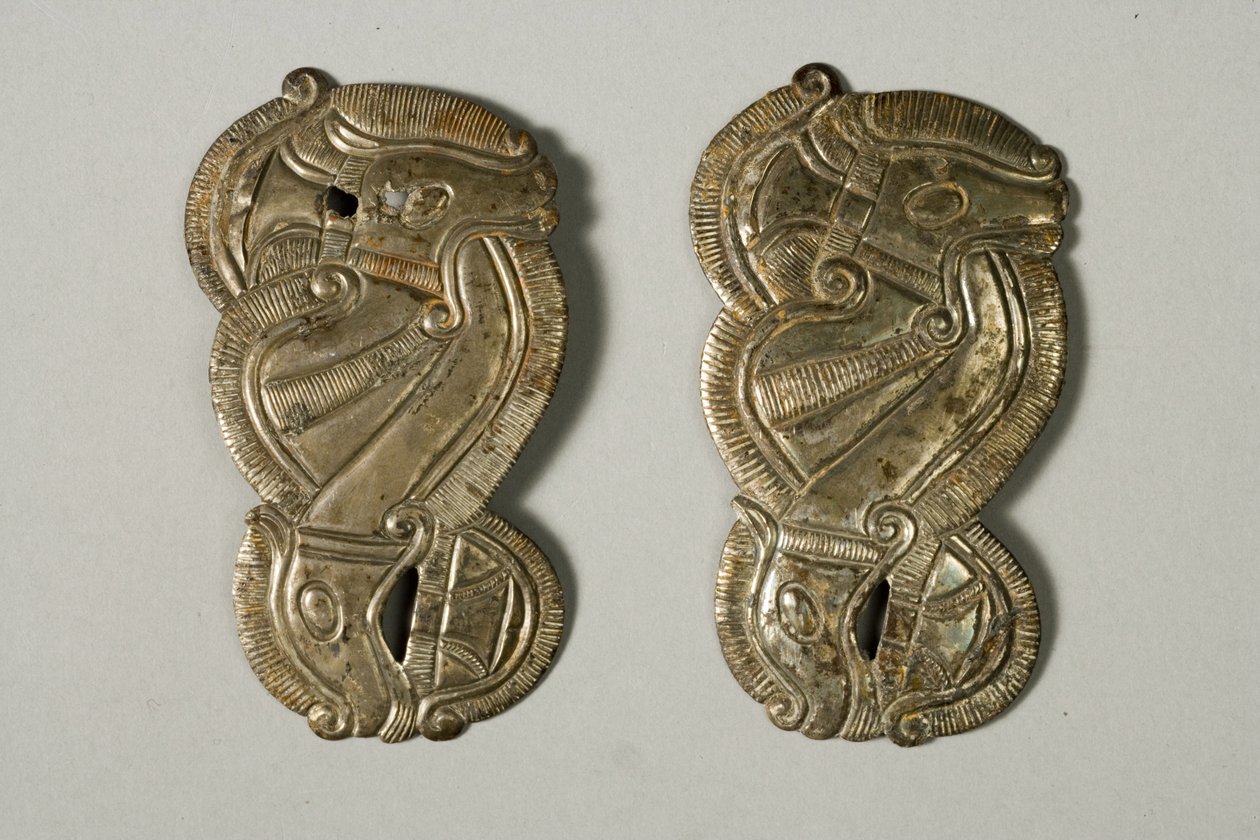 Hesteseleplader, slutningen af det 4. til begyndelsen af det 3. århundrede f.Kr. (sølv) af Thracian