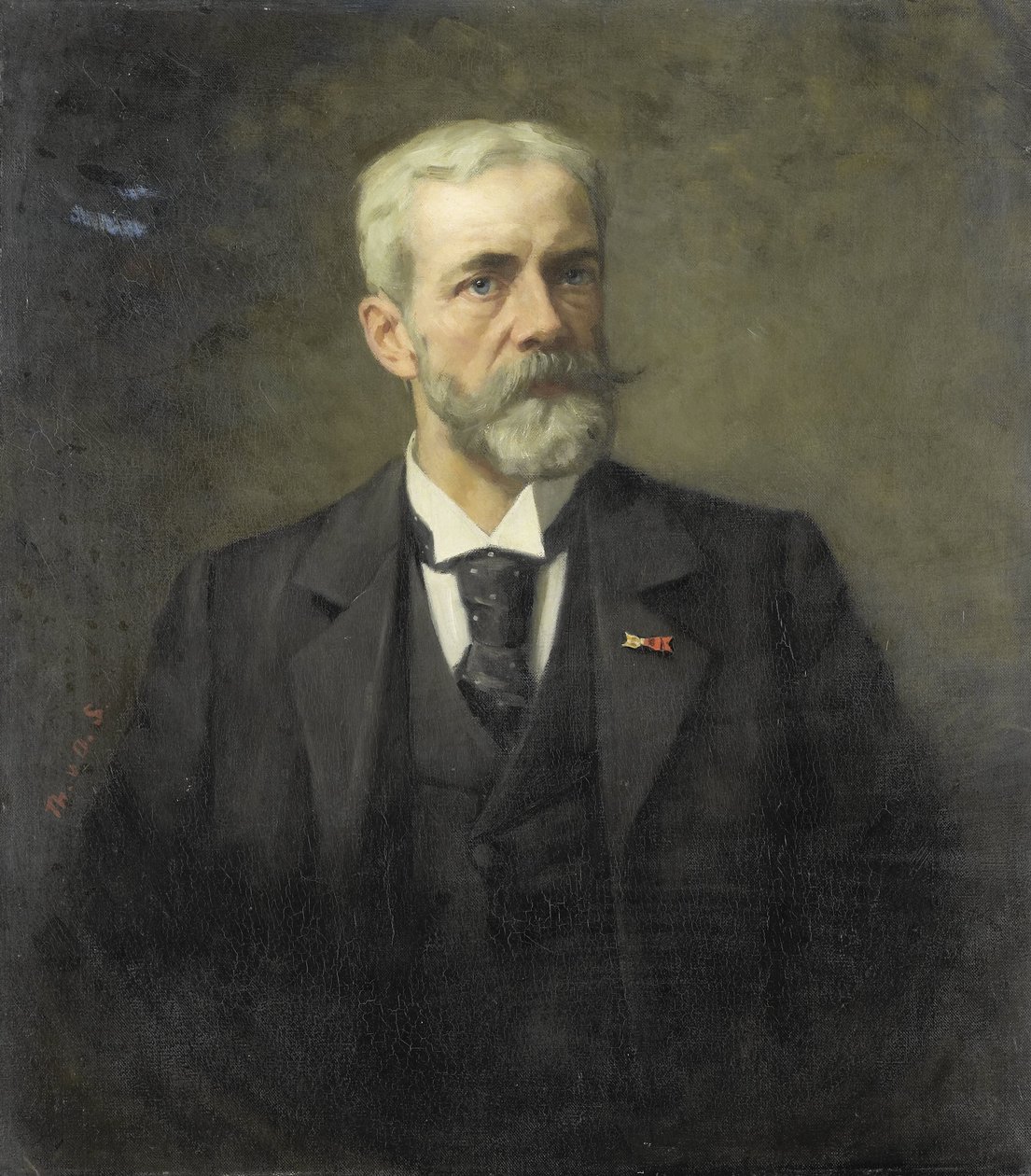 Frederick Daniel Otto Obreen (1840-96). Chefdirektør for Rijksmuseum, Amsterdam af Thérèse Schwartze