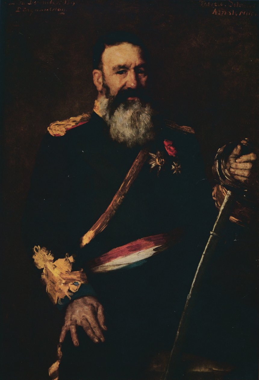 General Piet Joubert, øverstkommanderende for Den Hollandske Sydafrikanske Republik, 1890. 1914. af Thérèse Schwartze