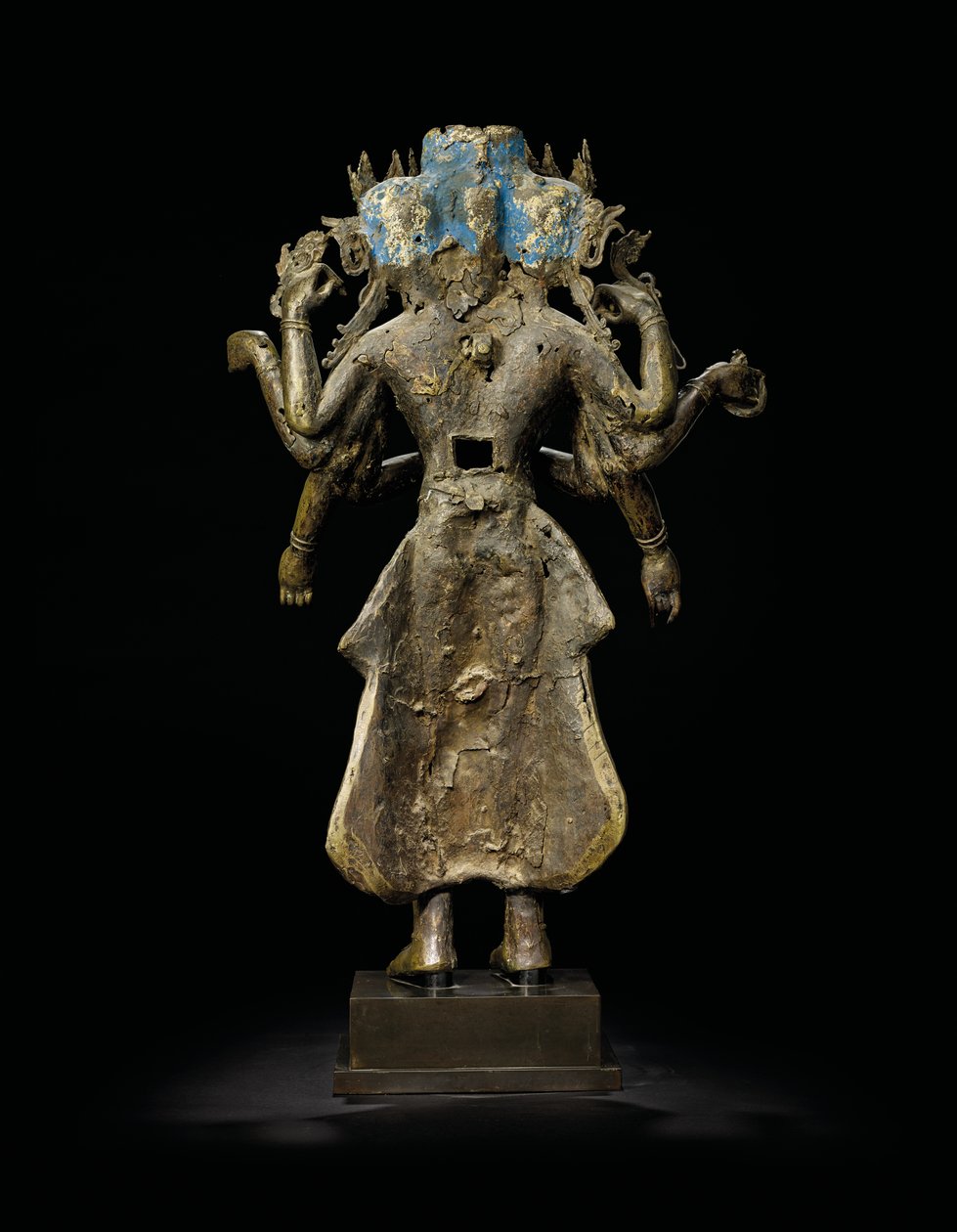 Ekadashalokeshvara-statuen af Tibetan School