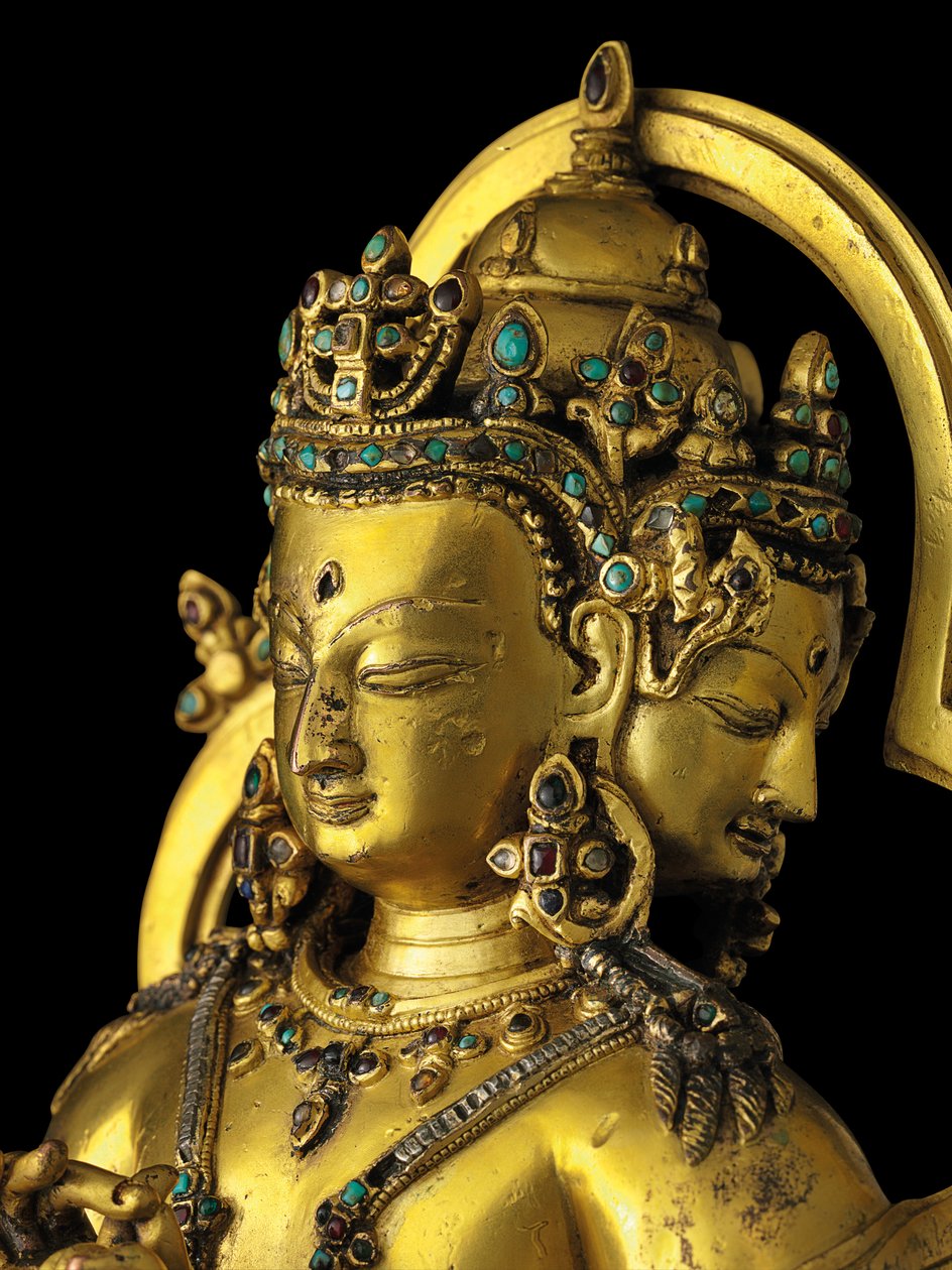 Figur af Vairochana, Densatil af Tibetan School