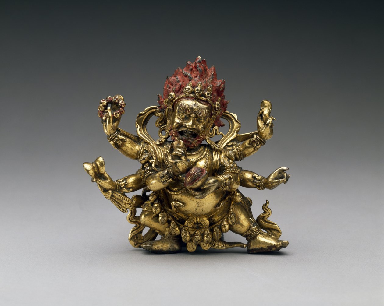 Mahakala Heruka af Tibetan School